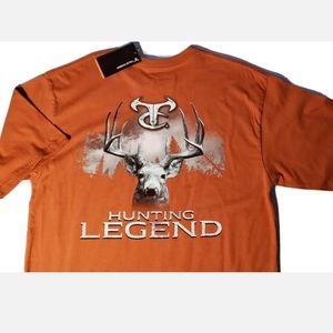NWT True Timber Camo Bass Pro Hunting Legend T-shirt Whitetail Buck Men's Small